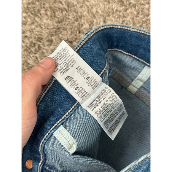 Mother Denim The Patch Pocket Insider Ankle Happy Pill Wash High Rise Jeans 28 - Picture 12 of 13